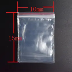 FLTMRH пакеты со струнным замком прозрачные пластиковые пакеты Прозрачный ПЭ, с застежкой zip-lock мешок для ткани на основе карбида