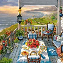 Наружная картина для пикника, ручная роспись, креативная цифровая самодельная картина маслом, картина по номерам, 24 цвета, пигментная кисть