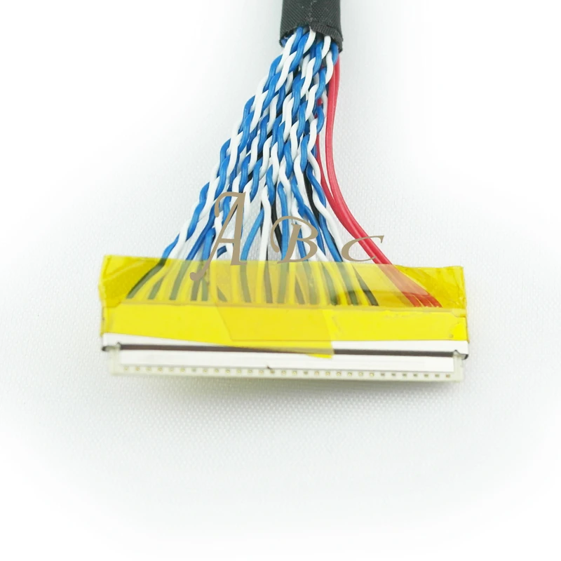 250 мм LVDS кабель FIX 30P D8 фиксации 30Pins двойной 2ch 8bit 1 0 шаг для 17 &quot 21&quot ЖК дисплей