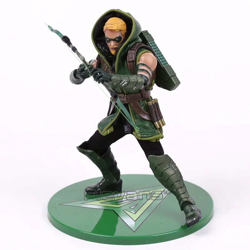 MEZCO DC COMICS Green Arrow 1/12 Scale PVC Action Figure Collectible Model Toy 16cm