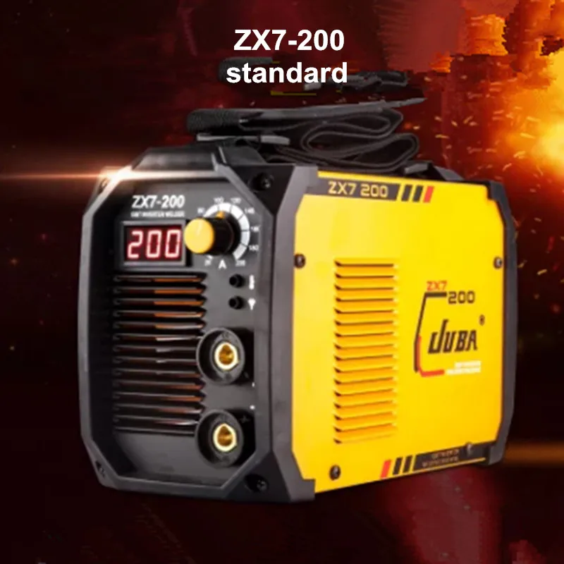 Сварочный аппарат IGBT портативный сварочный инвертор MMA ARC ZX7 200 со светодио дный и