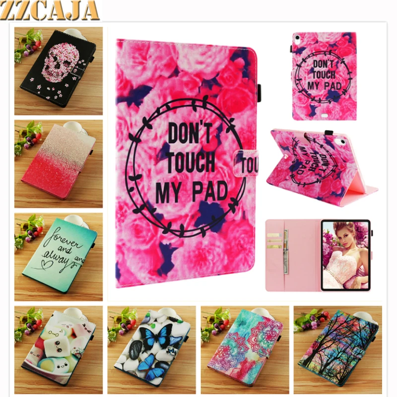 

ZZCAJA Cover For iPad Pro 11 2018 PU Leather Cute Cartoon OWL Stand Shell Tablet Protective Case For ipad Pro 11 with Card Slot