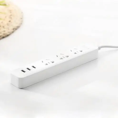 Оригинальная розетка Xiaomi Mi портативная полоса адаптер с австралийской вилкой 3 USB