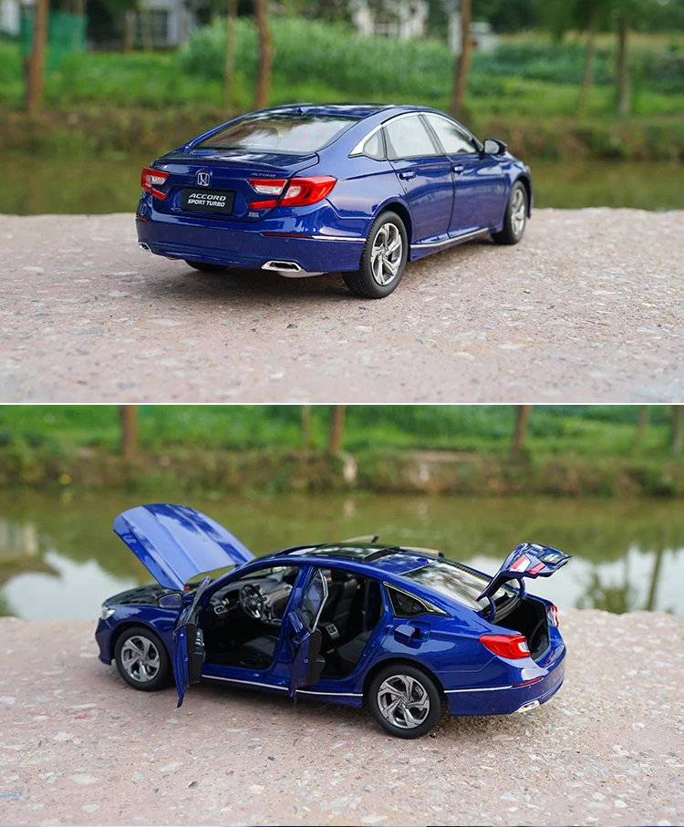 Exquisite gift 1:18 Guangqi Honda Tenth Generation Accord simulation metal car model,advanced alloy model car,free shipping