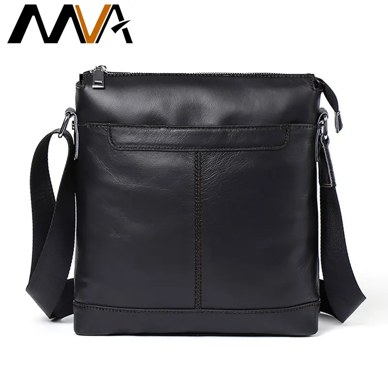 

MVA Brand Messenger Bags Genuine Leather Men's Bag Casual Men Shoulder Bag Head Layer Leather Retro Handbags Crossbody Bags Man