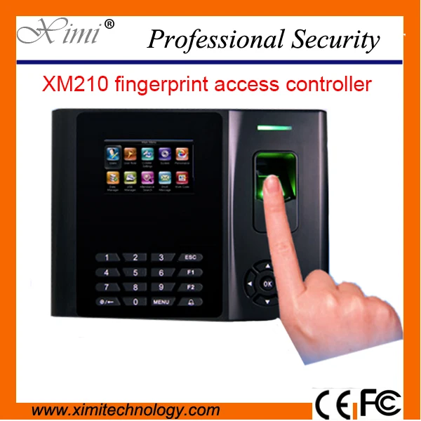 

Biometric access control system new product XM210 replace INO1-A fingerprint access control and time attendance system