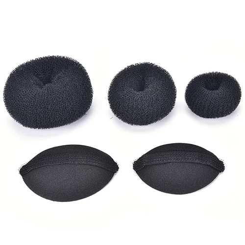 Парикмахерские инструменты для укладки комплект DIY волос Twist Дизайн клипы Шнуровых губка Donut пушистые подушечки хвостик волос спиральный