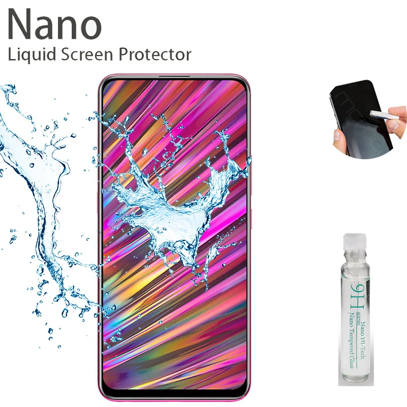 Nano Liquid Screen Protector Tempered Glass ViVo V15 Pro X27 iQoo Y85 Nex Dual Universal Technology Film High-tech Quality