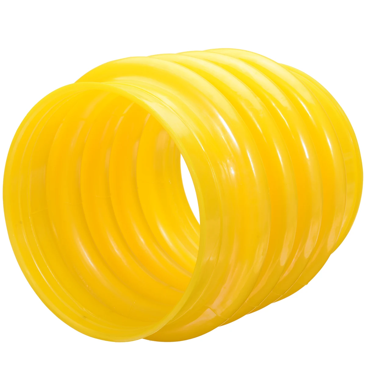 1Pcs Polyurethane Jumping Jack Bellows Boot 17.5cm Yellow For Wacker Rammer Compactor Tamper Hand Power Tools Accessories