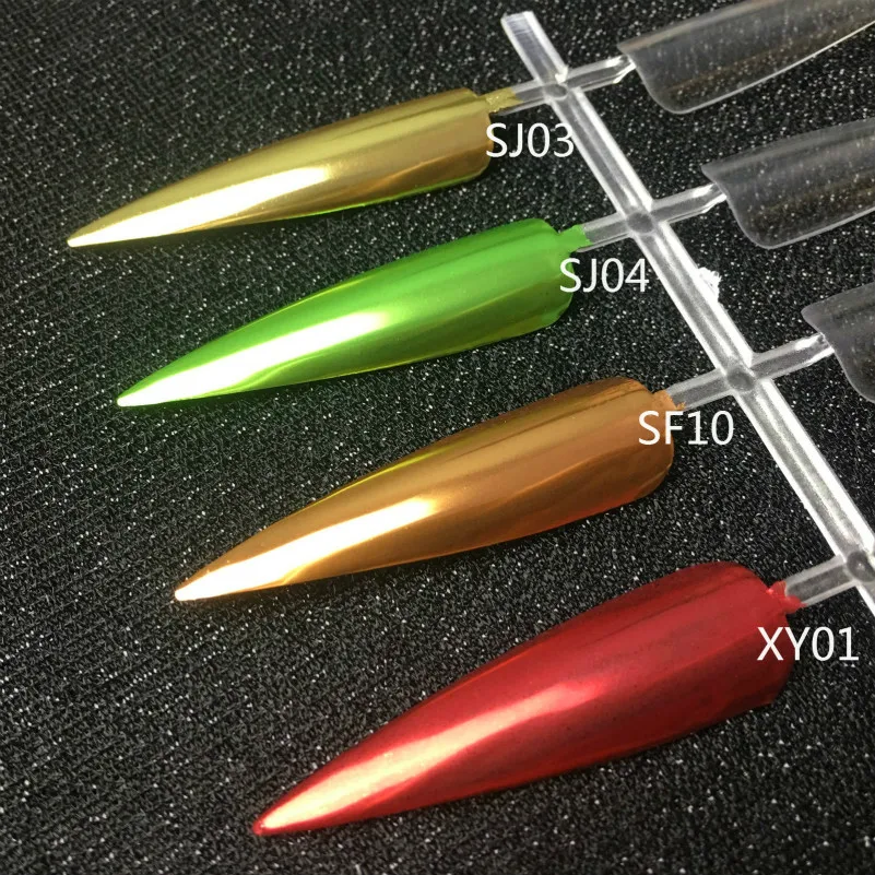 

0.5g Top Mirror Nail Glitter Powder Manicure Nail Art Dust Chrome Foil Pigment Nail Art Decoration Accessory