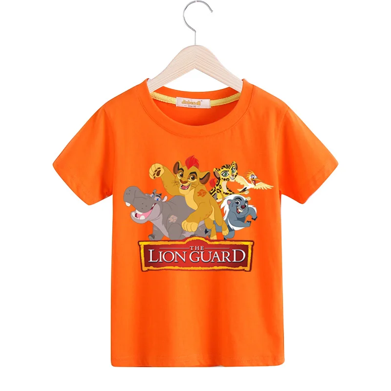 Child Boy Girl Summer T-shirts Tee Tops Kids Cute Cartoon The Lion King Simba Print Clothes Baby Cotton Casual Tshirt 2019 TX180 (9)