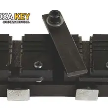 DEFU 339C и 998C ключ машины зажим копировально-фрезерный станок для обработки замочных ключей Ja'w's Замена приспособление с кнопкой патрон [один набор]