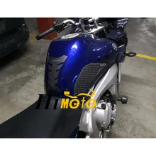 Для Yamaha FZ-6N FZ-6S 2006 2007 2008 2009 2010 FZ6N FZ6S 06 07 08 09 10 Нескользящие бак колодки Сторона газа Колено сцепление тяги колодки