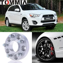 Подходит для Mitsubishi ASX 2 шт. ступицы колеса центриковые Распорки шины адаптеры диски фланец 5x114,3 центральный диаметр 67,1 мм алюминий