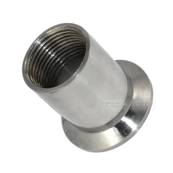 High Quality3/4&quot DN20 Sanitary Female Threaded Ferrule Pipe Fittings Tri Clamp Type Stainless Steel SS316 | Обустройство дома