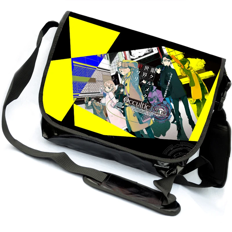 Японского аниме Юта Гамон occultic девять мультфильм Косплэй сумка Flap Crossbody Bag Bolsa feminina для детей