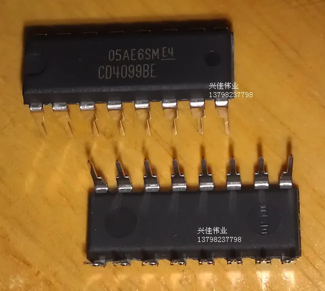 10PCS New CD4099BE CD4099 DIP16 package 8 addressable latch logic chips