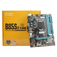 New original authentic computer motherboards for Onda B85S2 all solid supports VGA DVI HDMI output 6-channel sound card
