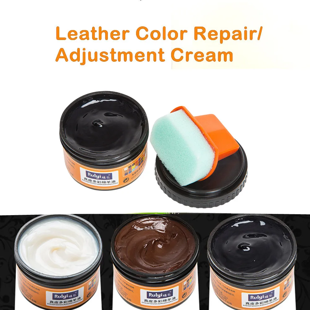 

Car Leather Repair Cream Corium Renew Restore Repair Care Kit Polishing Car Seat Clothing Purse Bag Sofa Cleaner Decontamination