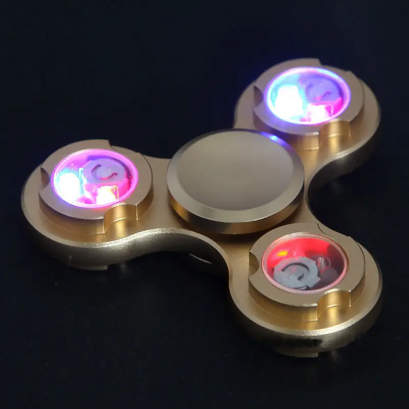 2017 New Style toy LED Finger Fidget Hand Tri-Spinner EDC Ceramic Bearing Gift Toys Relieve Stress Finger Gyro 2017 New Style toy LED Finger Fidget Hand Tri-Spinner EDC Ceramic Bearing Gift Toys Relieve Stress Finger Gyro