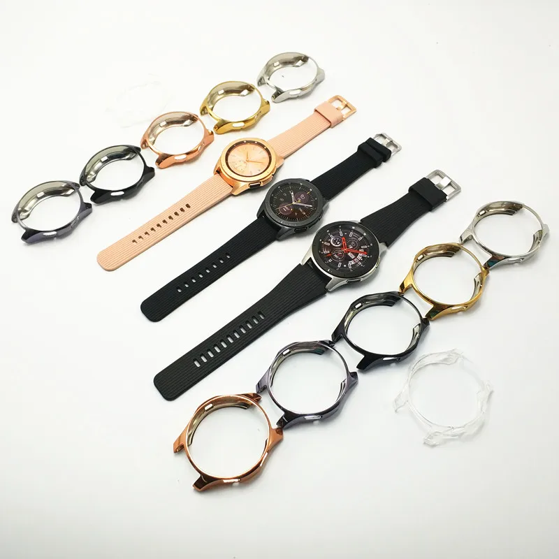 Новый чехол для samsung Gear S3 frontier/Galaxy Watch 46 мм 42 мягкий термополиуретановый Защитные