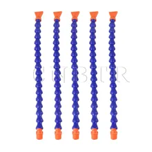 CNBTR 5x Flat Nozzle 1 4 PT Water Oil Coolant Pipe Hose for Lathe Milling CNC