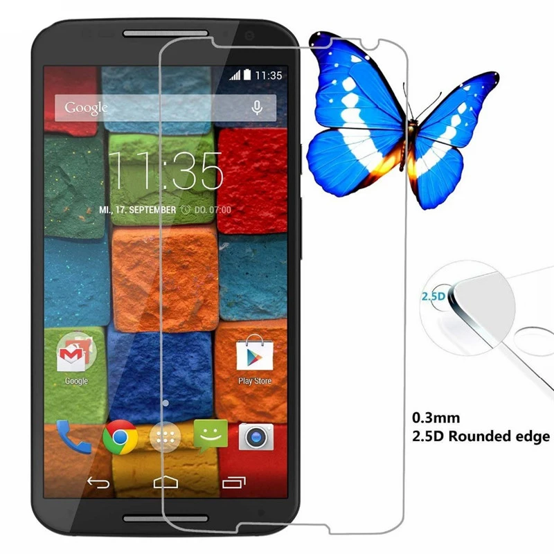 

2pcs sFor Glass Moto X2 Screen Protector Tempered Glass for Motorola Moto X2 Glass for Motorola Moto X2 X+1 XT1095 XT1097 Film