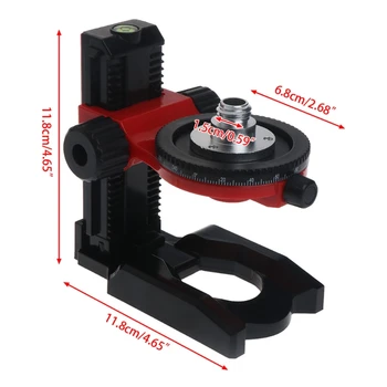 

Laser Level bracket 5/8" 360degree Fine Super Magnet Pulls L-Bracket Leveling Support