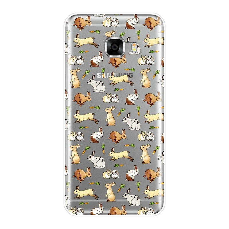 Мягкий силиконовый чехол для Samsung Galaxy C5 C7 C8 C9 Pro|Бамперы| |