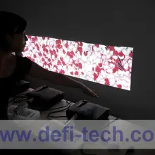 DefiLabs DEFI Тройная экранная Интерактивная напольная система Поддержка 3 проекторов, включая настройку краев 16 эффектов