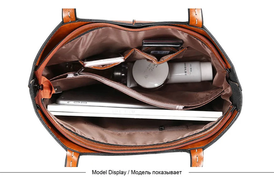 Большие емкости повседневные сумки 2019 кожаные женские сумки высокого качества мульти-функциональная Женская Ретро сумка Mochila Bolsas