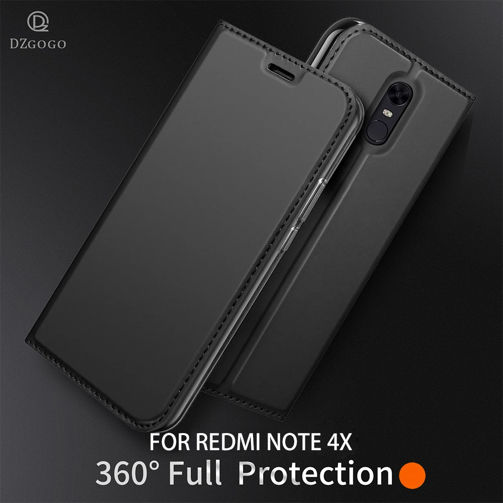Xiaomi redmi note 4X Чехол Флип раскладный кожаный чехол для xiaomi Кошелек телефона 4x3 Гб