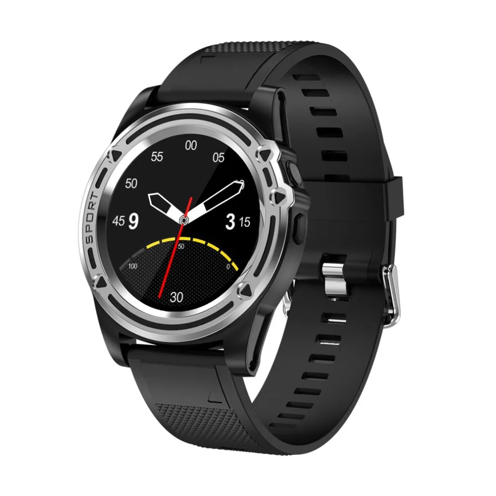 Smartwatch Uhren Smart uhr männer Unabhängige Karte Metall Strahlen Uhr Bluetooth WIFI GPS HD Kamer