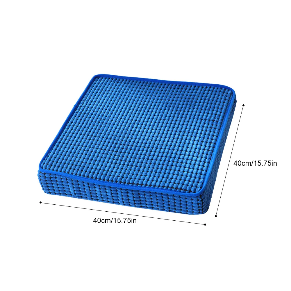 40*40 см удаляемый моющийся противоскользящая Подушка утолщенная повышение столовая подкладка Бытовая плюшевое кресло подушка для четырех сезонов