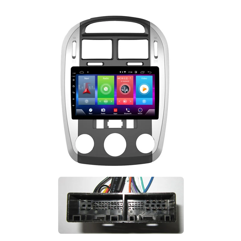 Excellent Car Android 8.1 Multimedia Player for KIA Cerato 2012 2016 GPS Navigation Device USB bluetooth steering wheel control support 4