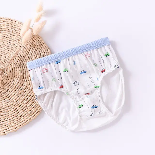 WEIXINBUY 6 Styles Newborn Baby Cotton Underwear Baby Girls Boys Underwear Sweet Smile Panties