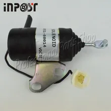 16851-60014 16851-60010 Fuel Stop solenoid for Kubota Mower Tractor Excavator RTV RTV900 16851-60014 16851-60010 Fuel Stop solenoid for Kubota Mower Tractor Excavator RTV RTV900