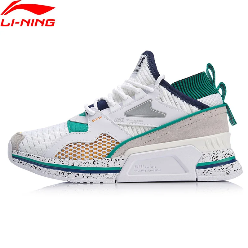 Li-Ning/Женская классическая прогулочная обувь 001; дышащая обувь для папы в стиле ретро с подкладкой; спортивная обувь; кроссовки; AGLP012 SJFM19