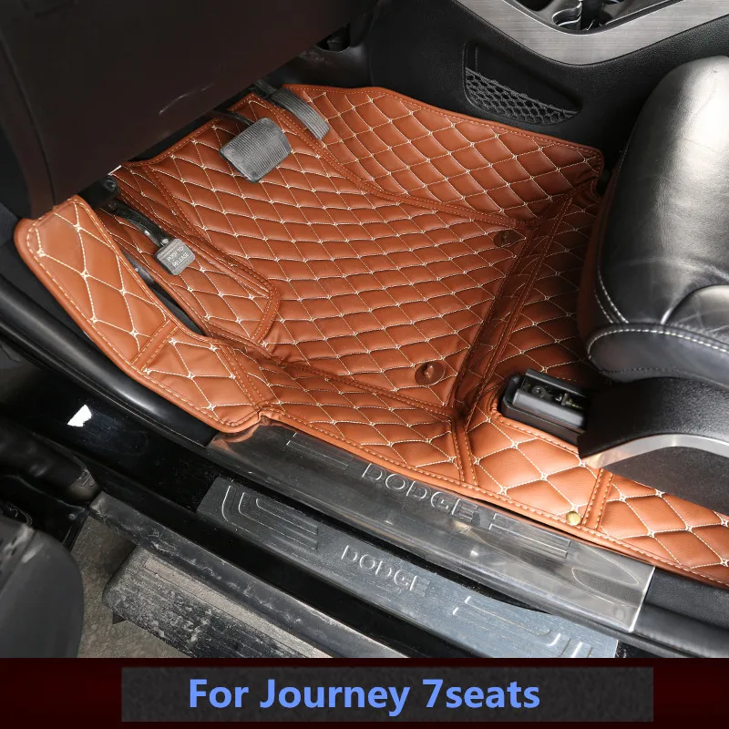 High end custom car floor mats for Dodge 2015 Journey 5seats /7seats