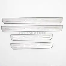 For Mazda CX7 CX 7 2007 2012 Stainless Steel Side Door Sill Scuff Plate Sills Protector