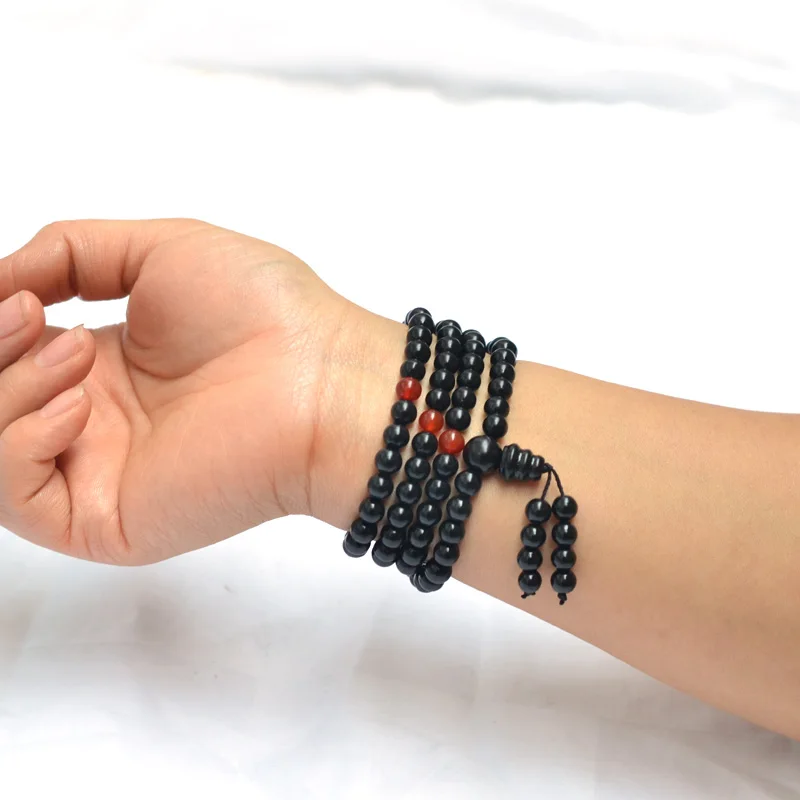 

Si Bianshi shore 108 agate bracelet genuine Stone Bracelet