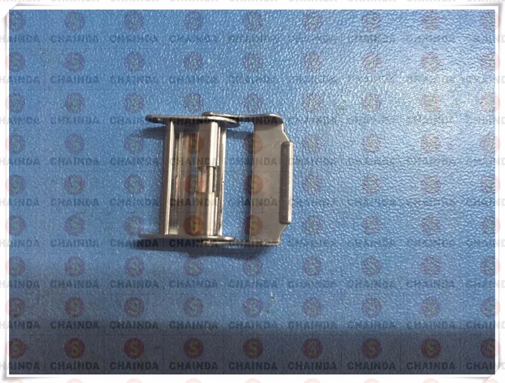 Free Shipping 20 PCs Sliding Buckle Clasps Security Clamp Style 7mm