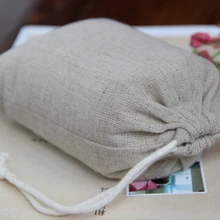 100 шт/партия CBRL джут/Лен/лен мешок на шнурке и мешочек для туалетных принадлежностей/IPAD, различные цвета, размер на заказ