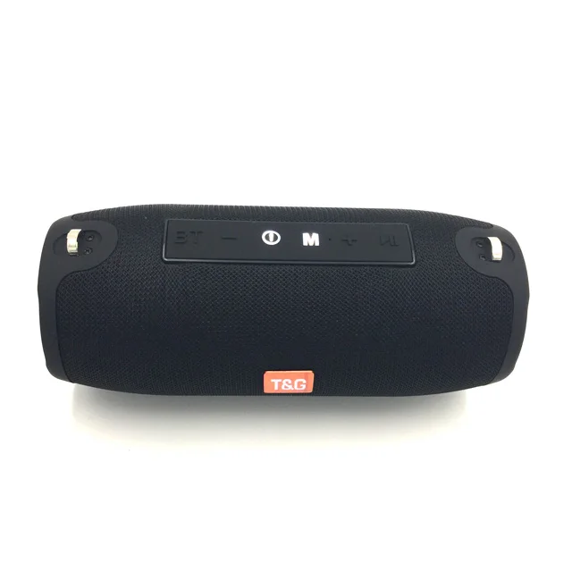 20 Вт портативный Bluetooth динамик бас Беспроводная колонка сабвуфер fm-радио музыкальный Бумбокс Саундбар наружная звуковая коробка usb для Xiaomi - Цвет: BLACK
