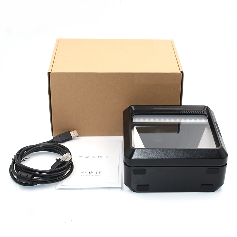 MP8000 лучший 2D QR 1D Презентация сканер Розничная superme USB настольный сканер Всенаправленный сканер штрихкодов