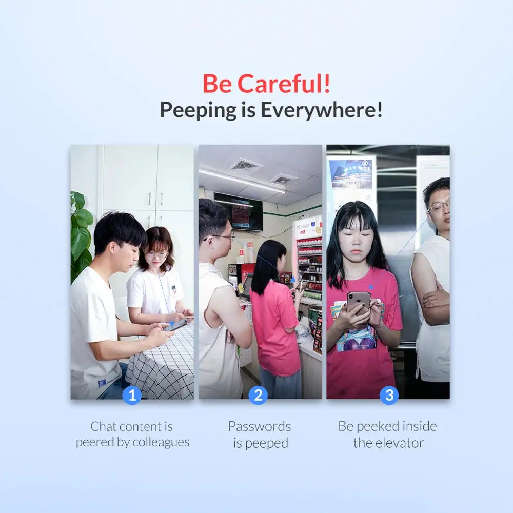  ORICO Anti Peeping Privacy Screen Protector für iphone X XS XR Anti-spy XS Gehärtetem Glas für ipho