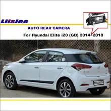 Автомобильная камера заднего вида для hyundai Elite i20(GB)~ /задняя парковочная камера/NTST PAL/светильник для номерного знака OEM