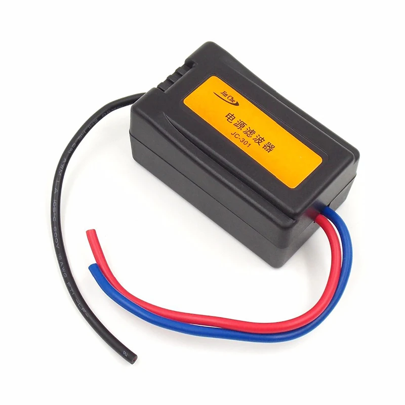 

Motorcycles Car Audio power filter Filtering the noise 12V Eliminate the interference noise power