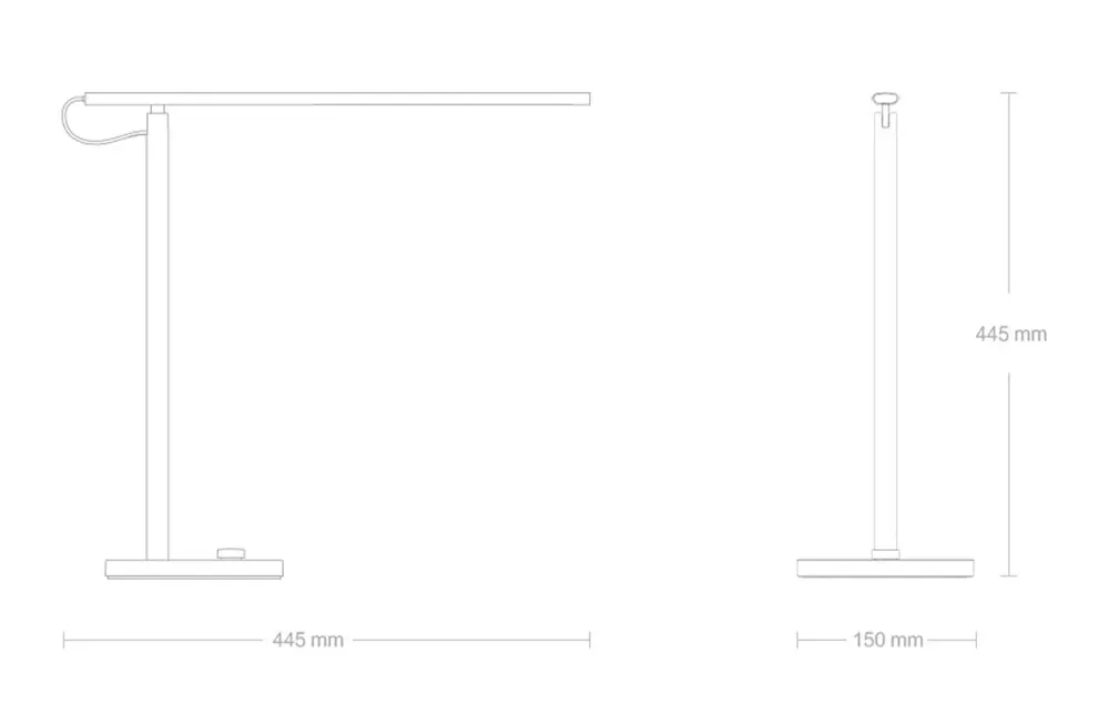 Xiaomi Mijia LED Smart Desk Lamp Table Lamps Desklight Eye protection 4 Lighting Modes App Control of Smart Phone (14)