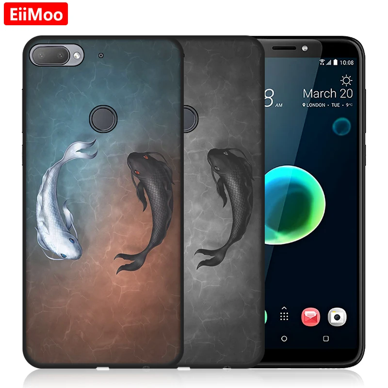 EiiMoo силиконовый чехол для htc Desire 12 чехол для htc Desire 12 Plus чехол мягкий чехол с рисунком для htc Desire12 12 Plus чехол